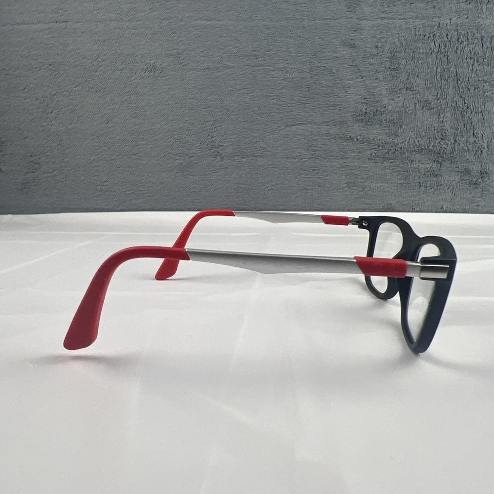 Ray-Ban RB 1549 3652 Kids Youth Eyeglasses FRAMES ONLY Black Red 48-16-125 #3